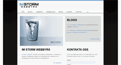 Desktop Screenshot of imstorm.com